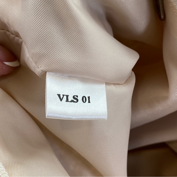 The SAK Ivory Crochet Zip‎ Top Shoulder Handbag Purse Bag - Picture 7 of 14